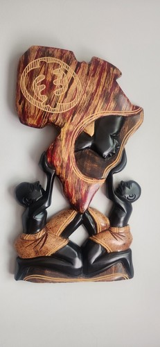Handcrafted african wooden - handcrafted,